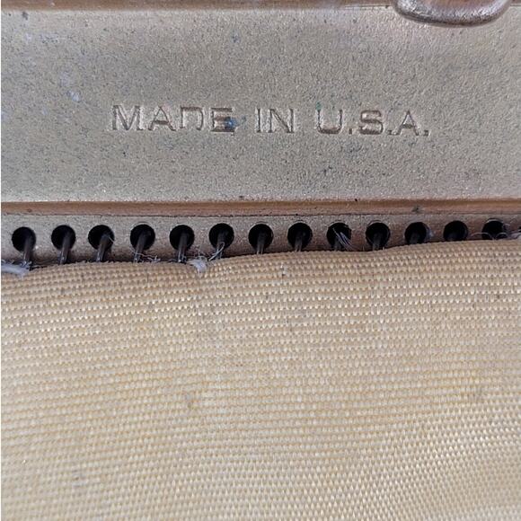 Vintage Whiting & Davis 40s Gold Mesh Evening Cocktail Chain Wristlet Bag - Picture 14 of 15